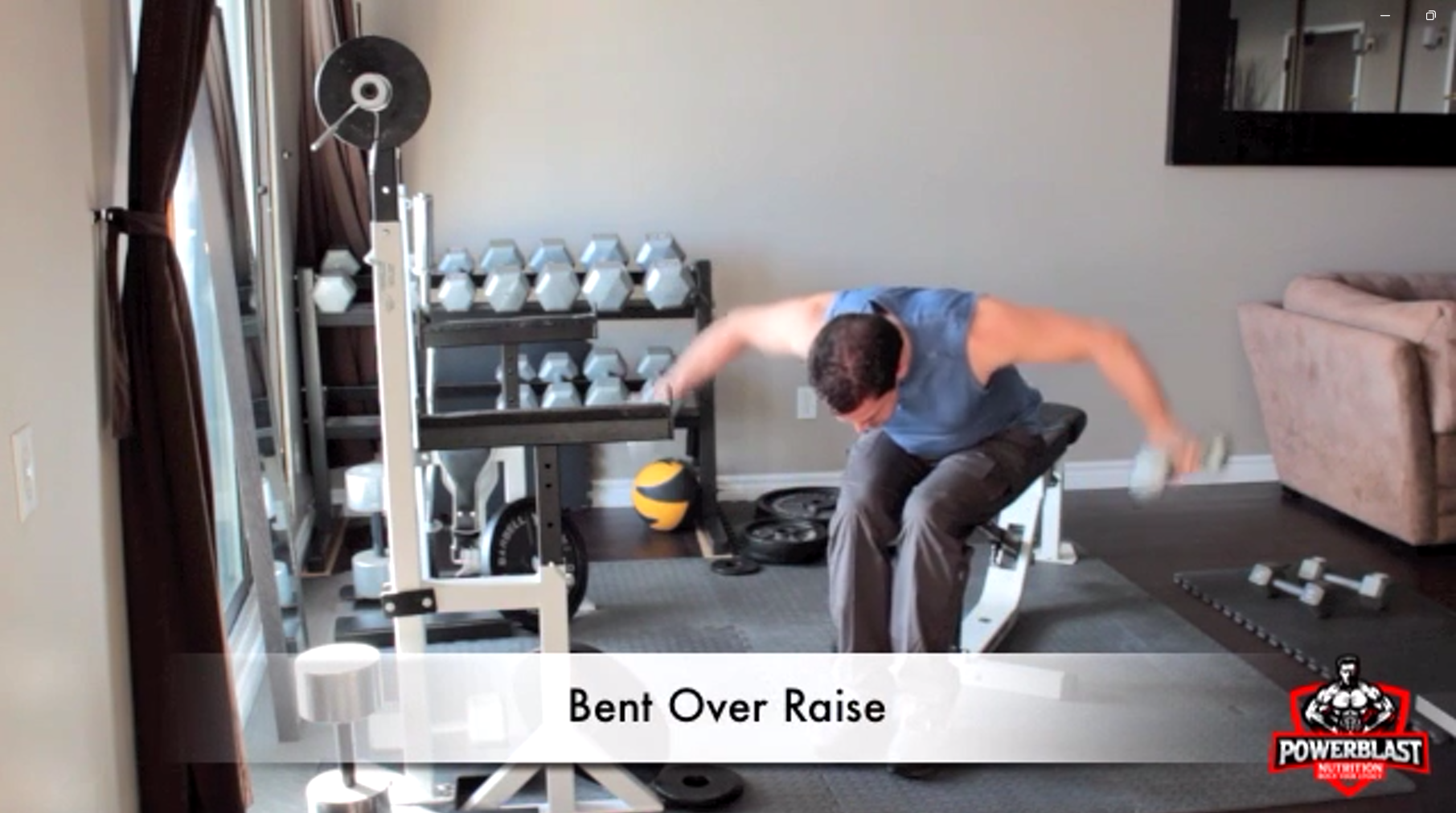 Bent-Over Raise – Strengthen Rear Delts